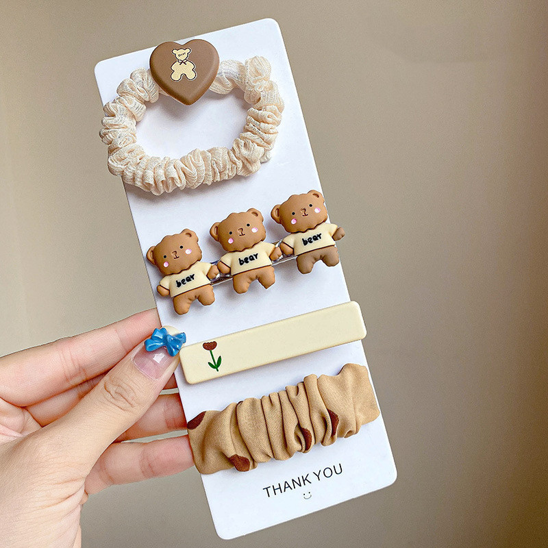 Nova ukosnica u boji kave s mlijekom, ženski komplet užeta za glavu, elastična gumica za kosu, dječja traka za kosu, ukras za glavu