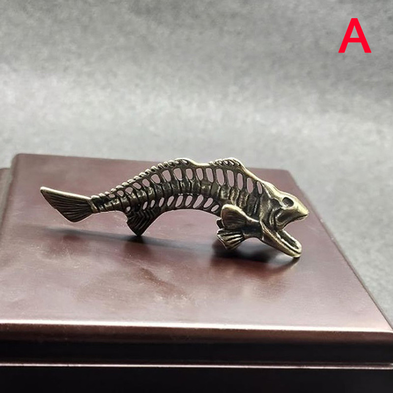 Breloc de mașină din alamă vintage din oase de pește, bricolaj, accesorii pentru breloc, bijuterii, breloc, agățat, cadouri, modă bărbați, femei