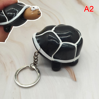 Creative Squeeze Turtle Keychain Privjesak Artefakt za dekompresiju Ventilacija za relaksaciju Igračka Dou Yin Kidg Darovi igračka inspirirana slavnim osobama