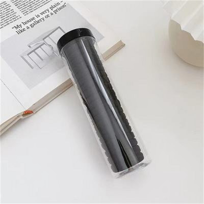 Bandă elastică mare de culoare pură pentru fată, 20 de piese, versiunea coreeană a fixatorului pentru coadă de cal, gumă de mestecat, bandă elastică pentru păr, accesorii pentru păr pentru fete