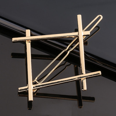 Nova modna kopča za kosu u obliku srca ljubavi Elegantna okrugla ukosnica u obliku zvijezde za žene Djevojke Slatke ukosnice Ukosnice Geometrijski dodaci za kosu