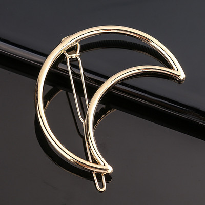 Nova modna kopča za kosu u obliku srca ljubavi Elegantna okrugla ukosnica u obliku zvijezde za žene Djevojke Slatke ukosnice Ukosnice Geometrijski dodaci za kosu