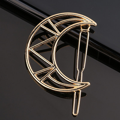 Nova modna kopča za kosu u obliku srca ljubavi Elegantna okrugla ukosnica u obliku zvijezde za žene Djevojke Slatke ukosnice Ukosnice Geometrijski dodaci za kosu