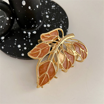 Produs nou, la modă, cu fluture gol, ciucuri, clemă de rechin, toaletă simplă, bareta de modă coreeană, accesorii de păr pentru femei