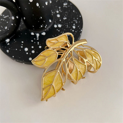 Produs nou, la modă, cu fluture gol, ciucuri, clemă de rechin, toaletă simplă, bareta de modă coreeană, accesorii de păr pentru femei