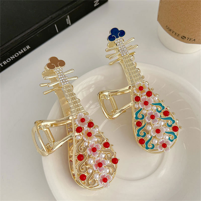 Produs nou, la modă, cu fluture gol, ciucuri, clemă de rechin, toaletă simplă, bareta de modă coreeană, accesorii de păr pentru femei