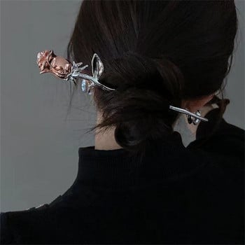 Fashion Butterfly Hair Sticks for Women Shell Hair Clip Pins Minimalist Shape U Girls Hair Pins Maker Headwear