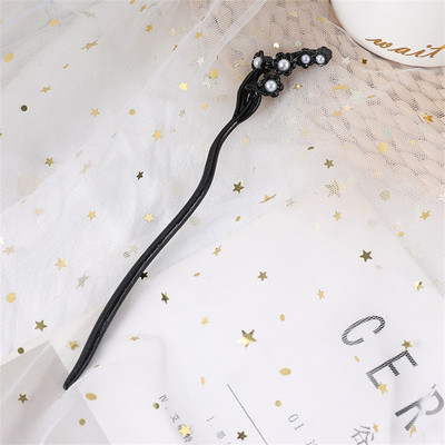 Bețișoare de păr tip fluture pentru femei Ace pentru cleme de păr în formă de U Minimalist pentru fete Agrafe pentru cocuri de păr