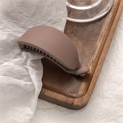 Naujos Korėjos saldainių spalvos Bananų formos Plaukų letenos Moteriškos Merginos Saldžios Plaukų Sąvaržėlės Arklio uodegos laikiklis Plaukų segtukai Madingi Plaukų Priedai