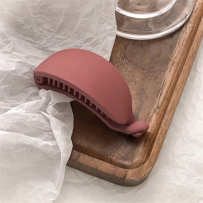 Naujos Korėjos saldainių spalvos Bananų formos Plaukų letenos Moteriškos Merginos Saldžios Plaukų Sąvaržėlės Arklio uodegos laikiklis Plaukų segtukai Madingi Plaukų Priedai