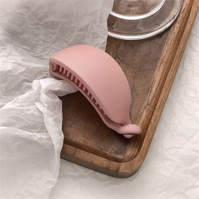 Naujos Korėjos saldainių spalvos Bananų formos Plaukų letenos Moteriškos Merginos Saldžios Plaukų Sąvaržėlės Arklio uodegos laikiklis Plaukų segtukai Madingi Plaukų Priedai