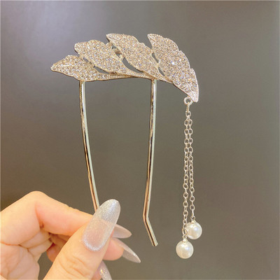 Vintage κομψή φουρκέτα κρίνο της κοιλάδας Φουρκέτες Barrette ζωικό φίδι Κλιπ μαλλιών Κλιπ για γυναίκες Αξεσουάρ μαλλιών για κορίτσια