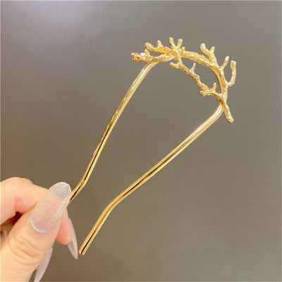 Vintage κομψή φουρκέτα κρίνο της κοιλάδας Φουρκέτες Barrette ζωικό φίδι Κλιπ μαλλιών Κλιπ για γυναίκες Αξεσουάρ μαλλιών για κορίτσια