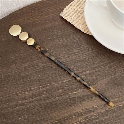 Vintage κομψή φουρκέτα κρίνο της κοιλάδας Φουρκέτες Barrette ζωικό φίδι Κλιπ μαλλιών Κλιπ για γυναίκες Αξεσουάρ μαλλιών για κορίτσια