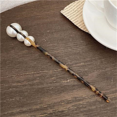 Vintage κομψή φουρκέτα κρίνο της κοιλάδας Φουρκέτες Barrette ζωικό φίδι Κλιπ μαλλιών Κλιπ για γυναίκες Αξεσουάρ μαλλιών για κορίτσια