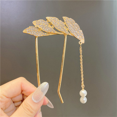 Vintage κομψή φουρκέτα κρίνο της κοιλάδας Φουρκέτες Barrette ζωικό φίδι Κλιπ μαλλιών Κλιπ για γυναίκες Αξεσουάρ μαλλιών για κορίτσια