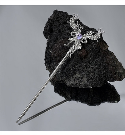 Vintage κομψή φουρκέτα κρίνο της κοιλάδας Φουρκέτες Barrette ζωικό φίδι Κλιπ μαλλιών Κλιπ για γυναίκες Αξεσουάρ μαλλιών για κορίτσια