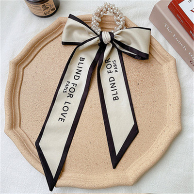 Populiariai parduodama madinga moteriška juostelė plaukų kaklaraištis plaukų kaklaraištis Bohemiškas arklio uodega lankas elastingas plaukų virvė ryšelis plaukų kaklaraištis plaukų priedai