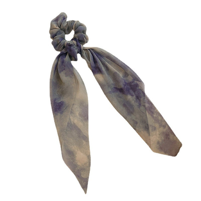 Populiariai parduodama madinga moteriška juostelė plaukų kaklaraištis plaukų kaklaraištis Bohemiškas arklio uodega lankas elastingas plaukų virvė ryšelis plaukų kaklaraištis plaukų priedai