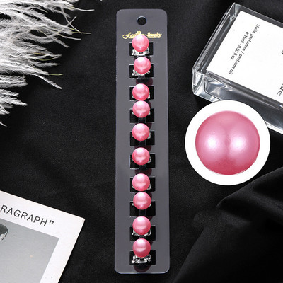 10 bucăți gheare de păr de mireasă de nuntă pentru fete mici, drăguțe, flori de cristal, agrafe de păr din metal pentru femei, mini accesorii pentru păr, noul