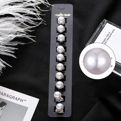 10 bucăți gheare de păr de mireasă de nuntă pentru fete mici, drăguțe, flori de cristal, agrafe de păr din metal pentru femei, mini accesorii pentru păr, noul