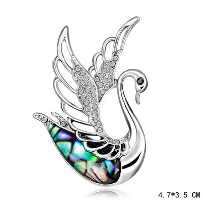 Broșe drăguțe cu trandafiri din coajă de lebădă pentru femei Insigne cu rever pentru haine Bijuterii Guler Ace Cadouri Accesorii pentru prieteni