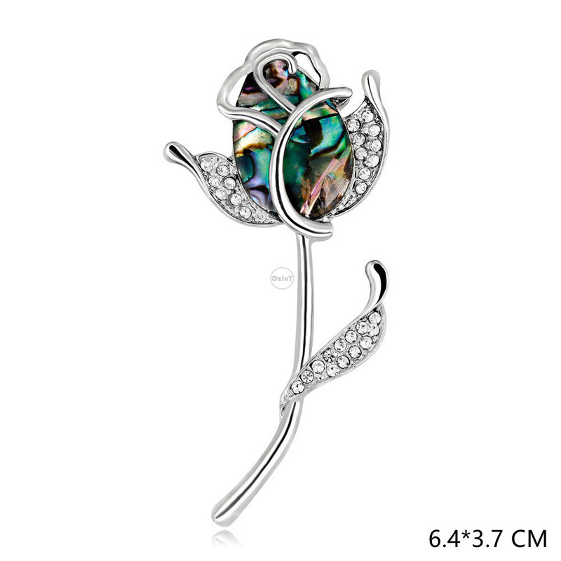 Broșe drăguțe cu trandafiri din coajă de lebădă pentru femei Insigne cu rever pentru haine Bijuterii Guler Ace Cadouri Accesorii pentru prieteni