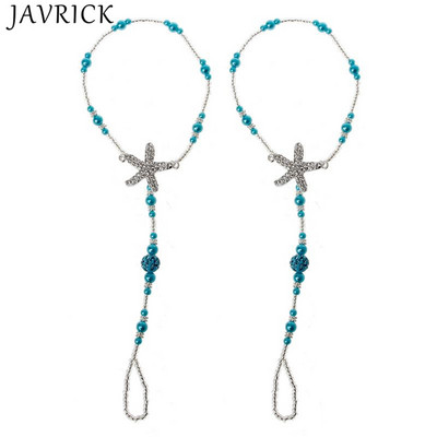 2 vnt Pearl kulkšnies grandinėlė paplūdimio vestuvių papuošalai basoms pėdoms