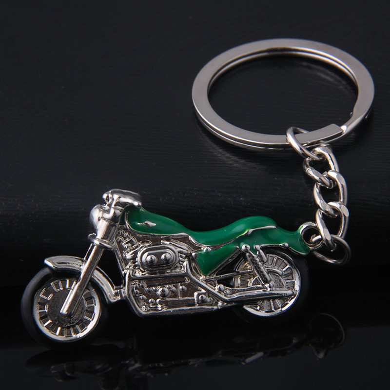 Lanț de chei pentru motocicletă 3D, metal, creativ retro, pentru motocicletă Harley off-road, lanț de chei, pentru bărbați, bijuterii cu pandantiv de mașină, cadou