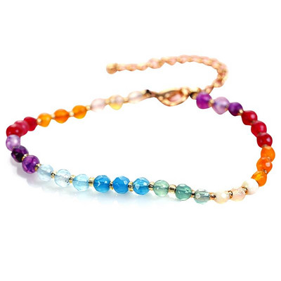 1 kom boemskog stila narukvica za noge, elegantna, ležerna, prirodna narukvica za plažu, perla, narukvica za gležanj, kamena narukvica za žene, djevojke, dodaci za nakit