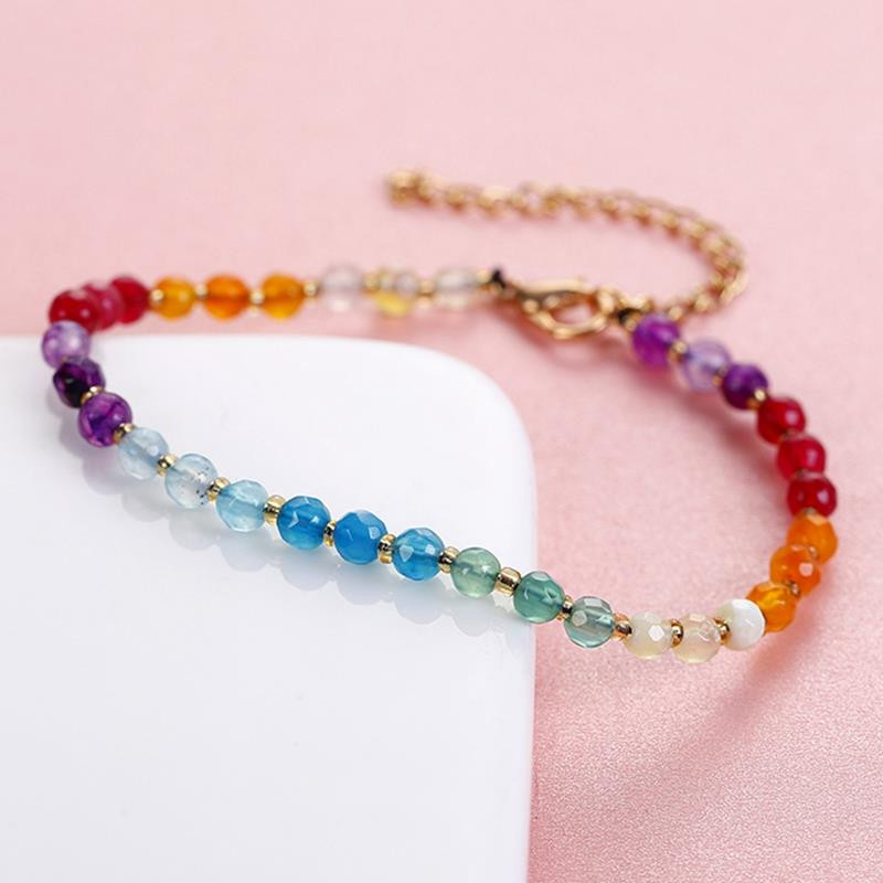 1 kom boemskog stila narukvica za noge, elegantna, ležerna, prirodna narukvica za plažu, perla, narukvica za gležanj, kamena narukvica za žene, djevojke, dodaci za nakit