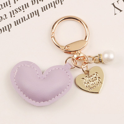 Breloc cu inimă de dragoste, de lux, multicolor, cu strasuri complete, din aliaj, breloc pentru femei, pandantiv, breloc creative, cadou