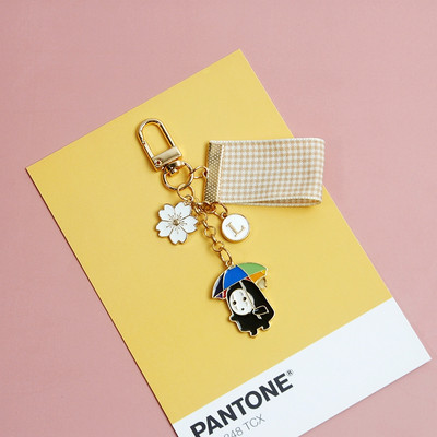 Desene animat Japonia Anime Spirited Away Breloc pentru femei Breloc Inel Geanta masina Pendent Charm Accesorii Airpods D375