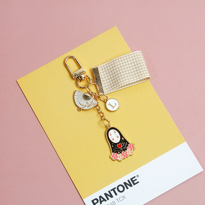 Desene animat Japonia Anime Spirited Away Breloc pentru femei Breloc Inel Geanta masina Pendent Charm Accesorii Airpods D375