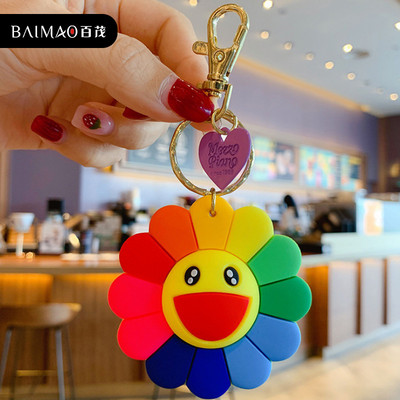 Desene animat Japonia Anime Spirited Away Breloc pentru femei Breloc Inel Geanta masina Pendent Charm Accesorii Airpods D375