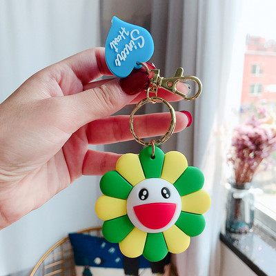 Desene animat Japonia Anime Spirited Away Breloc pentru femei Breloc Inel Geanta masina Pendent Charm Accesorii Airpods D375