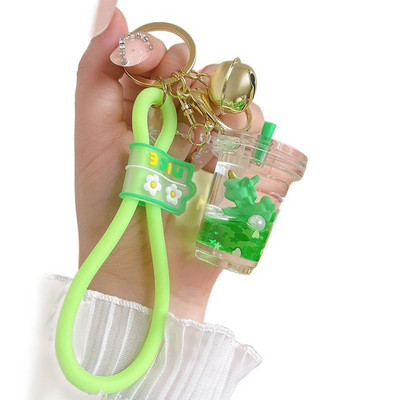 Drăguță păpușă oceanică pește clovn broască țestoasă pinguin breloc creativă lume a apei animale nisipuri mișcătoare sticla de parfum breloc breloc breloc