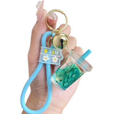 Drăguță păpușă oceanică pește clovn broască țestoasă pinguin breloc creativă lume a apei animale nisipuri mișcătoare sticla de parfum breloc breloc breloc