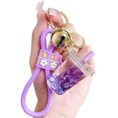 Drăguță păpușă oceanică pește clovn broască țestoasă pinguin breloc creativă lume a apei animale nisipuri mișcătoare sticla de parfum breloc breloc breloc