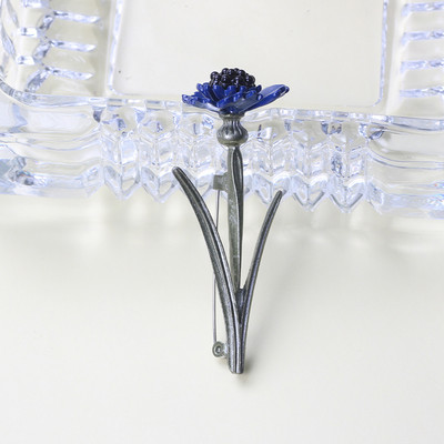 Broșă cu perle de plantă verde de epocă nou-nouță Broșă cu frunze de flori Cadou de bijuterii pentru doamne