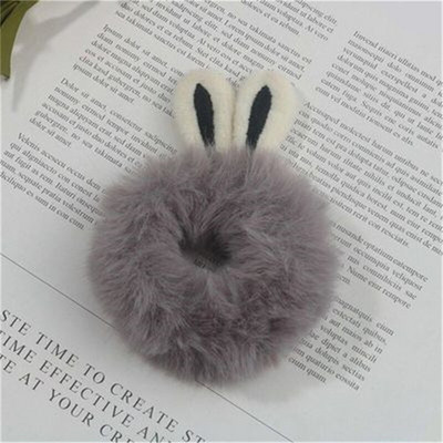 Νέο χαριτωμένο κορίτσι βελούδινο αρκούδα βάτραχος σχοινί μαλλιών μόδας κυρίες κορίτσια ελαστικό πομπόν κορδέλα μαλλιών αλογοουρά δαχτυλίδι μαλλιά αξεσουάρ μαλλιών δώρο