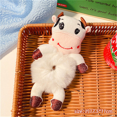 Νέο χαριτωμένο κορίτσι βελούδινο αρκούδα βάτραχος σχοινί μαλλιών μόδας κυρίες κορίτσια ελαστικό πομπόν κορδέλα μαλλιών αλογοουρά δαχτυλίδι μαλλιά αξεσουάρ μαλλιών δώρο