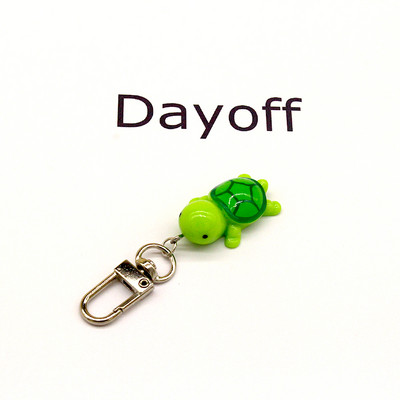 1kom smola slatka zelena kornjača privjesak za ključeve privjesak za ključeve za žene muškarce smiješni kreativni crtić simulacija životinja torba auto airpods dodaci