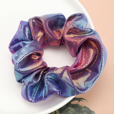 Doamnelor, colorate, culoare gradient, bucle mari de păr, versiunea coreeană, pânză moale, pentru fete, coadă de cal, banda elastică pentru păr, accesorii pentru păr