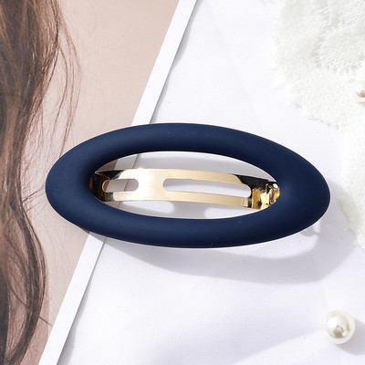 Moda doamnelor ac de păr mate snap simplu coreeană clemă de primăvară coadă de cal fix accesorii pentru păr fetiță