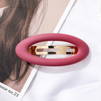 Moda doamnelor ac de păr mate snap simplu coreeană clemă de primăvară coadă de cal fix accesorii pentru păr fetiță