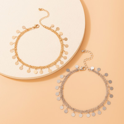 Tocona Charms Zlatne narukvice s resicama za žene Luksuzni valoviti listovi od legure metala Podesivi ljetni dodaci za nakit 17380