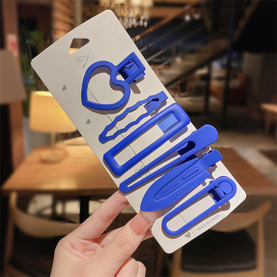 3/6 bucăți/set simple, drăguțe, fete, stea, agrafe de păr, culoare bomboană, agrafe BB, barete, accesorii de păr, bijuterii pentru coafură pentru femei