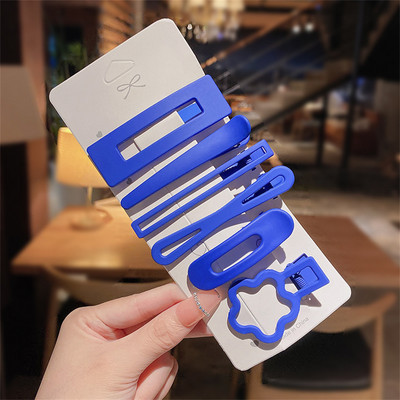 3/6 bucăți/set simple, drăguțe, fete, stea, agrafe de păr, culoare bomboană, agrafe BB, barete, accesorii de păr, bijuterii pentru coafură pentru femei