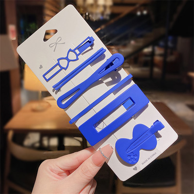 3/6 bucăți/set simple, drăguțe, fete, stea, agrafe de păr, culoare bomboană, agrafe BB, barete, accesorii de păr, bijuterii pentru coafură pentru femei